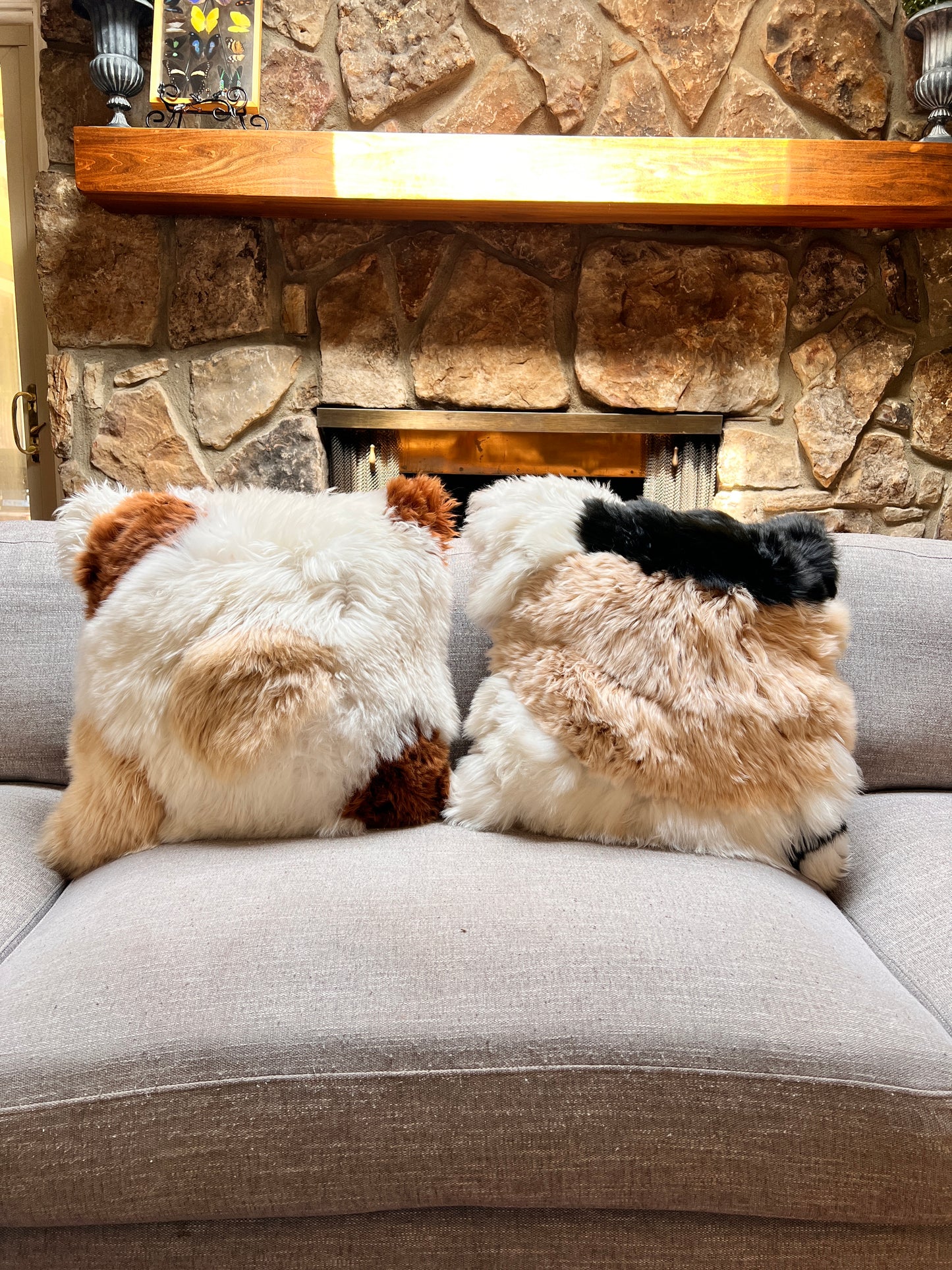 Baby Alpaca Fur Pillow 20x20
