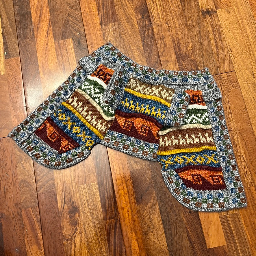 CUSCO style dog sweater