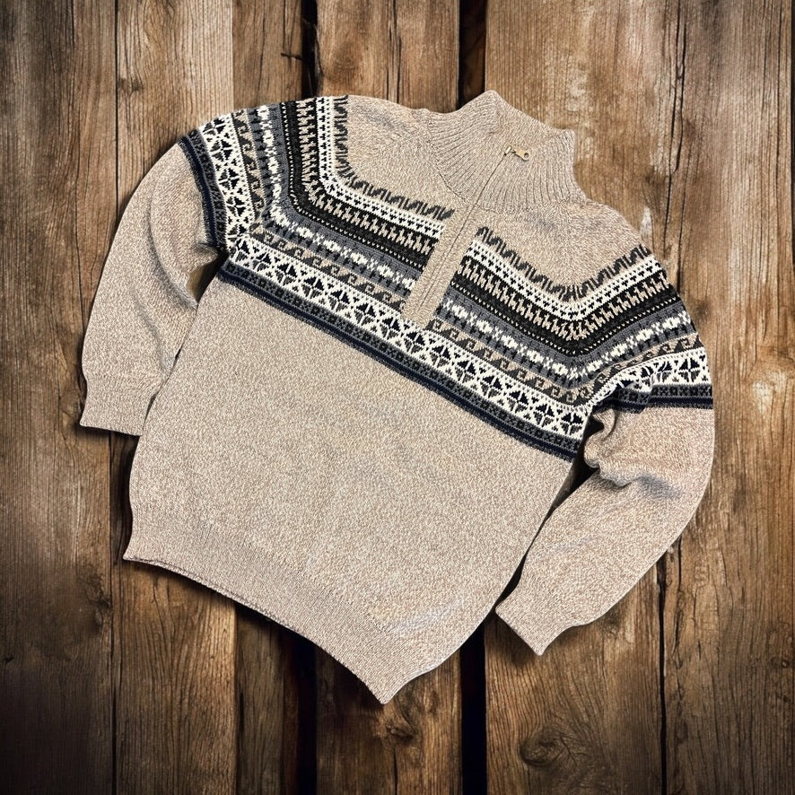 Quarter Zip ALPACA CUSCO Sweater.