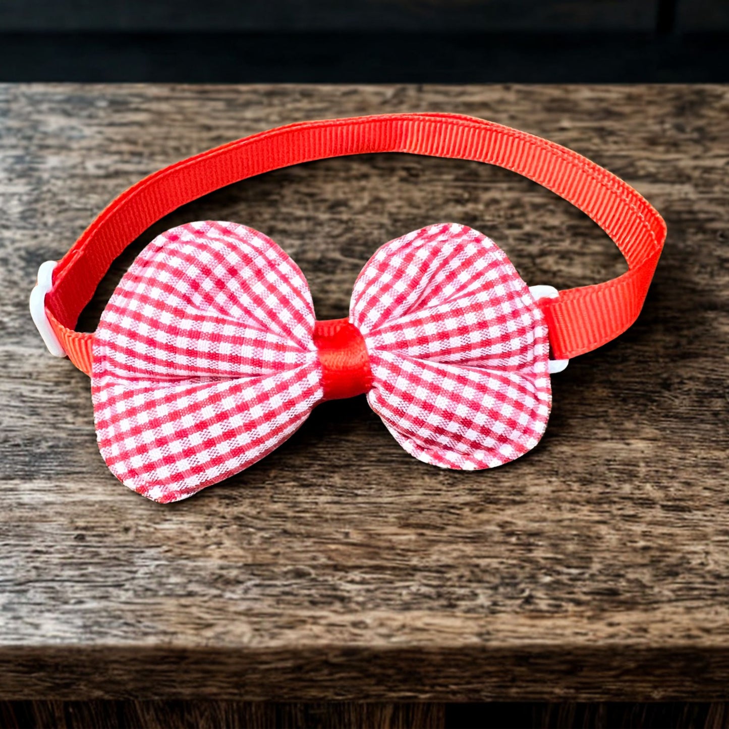 CUTIE PIE dog bows with strap.