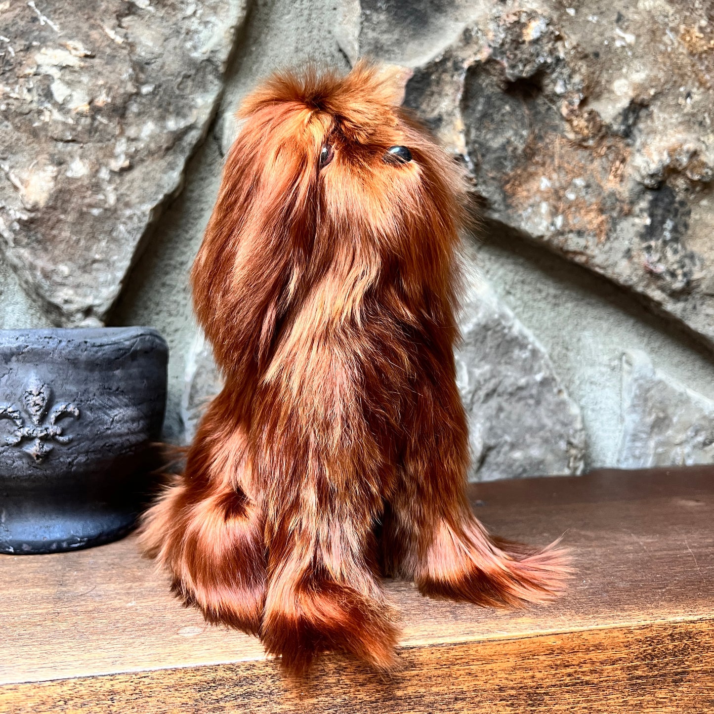 Medium Alpaca Fur Dog