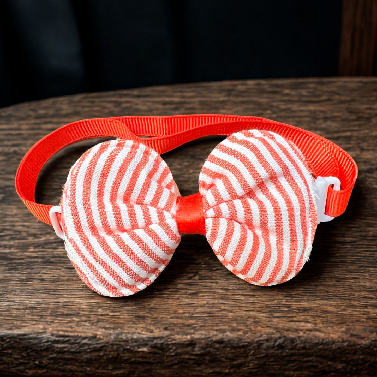 CUTIE PIE dog bows with strap.