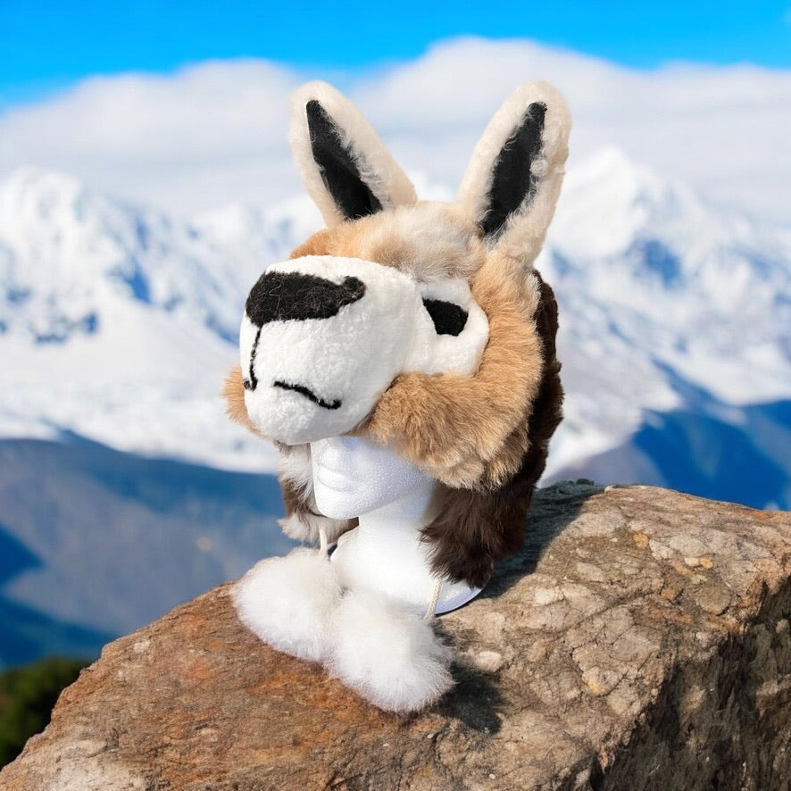 SPIRIT ANIMAL Luxury Peruvian Alpaca Fur Trapper Hat.