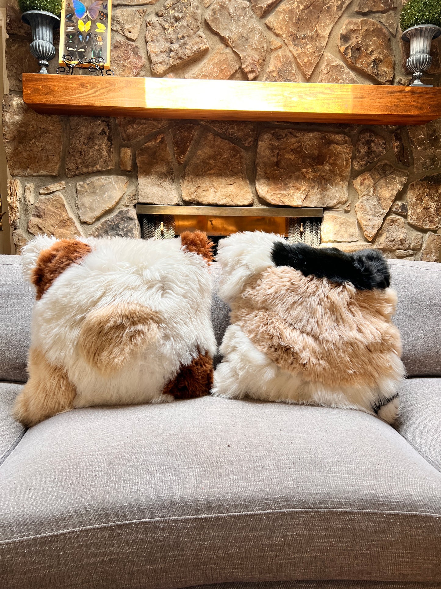 Baby Alpaca Fur Pillow 20x20