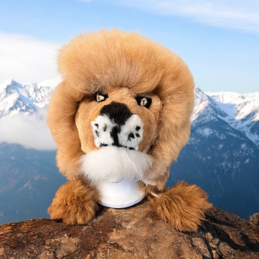 SPIRIT ANIMAL Luxury Peruvian Alpaca Fur Trapper Hat.