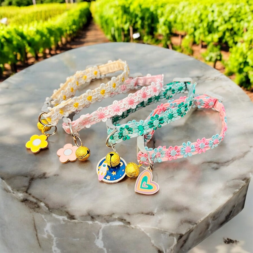 Floral Dog Collar