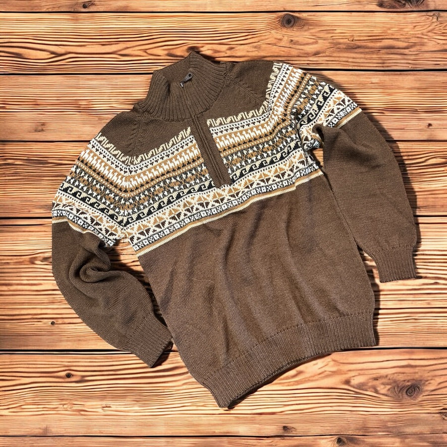 Quarter Zip ALPACA CUSCO Sweater.
