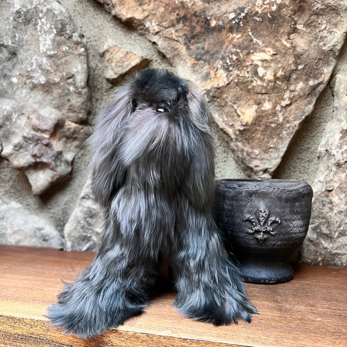 Medium Alpaca Fur Dog