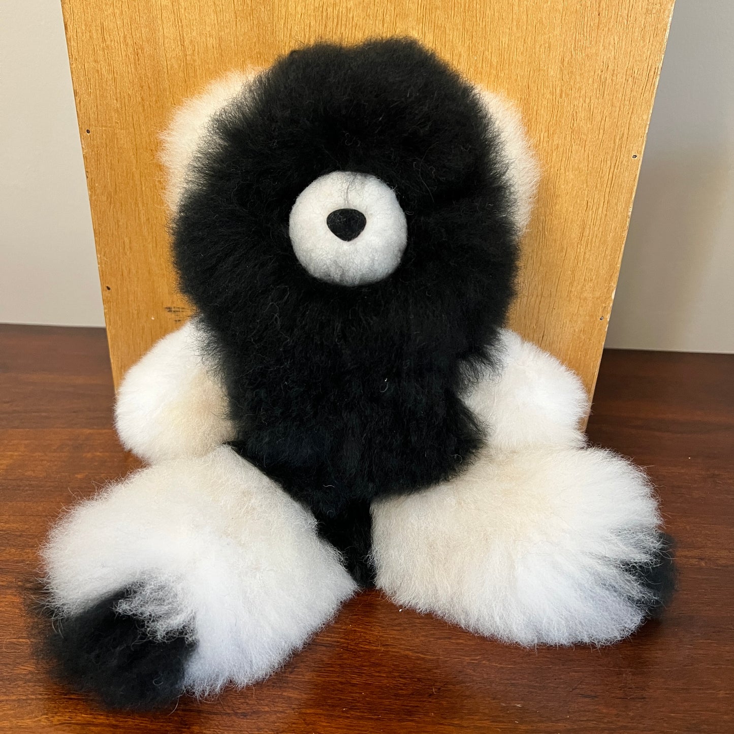 Handmade baby Alpaca fur bear