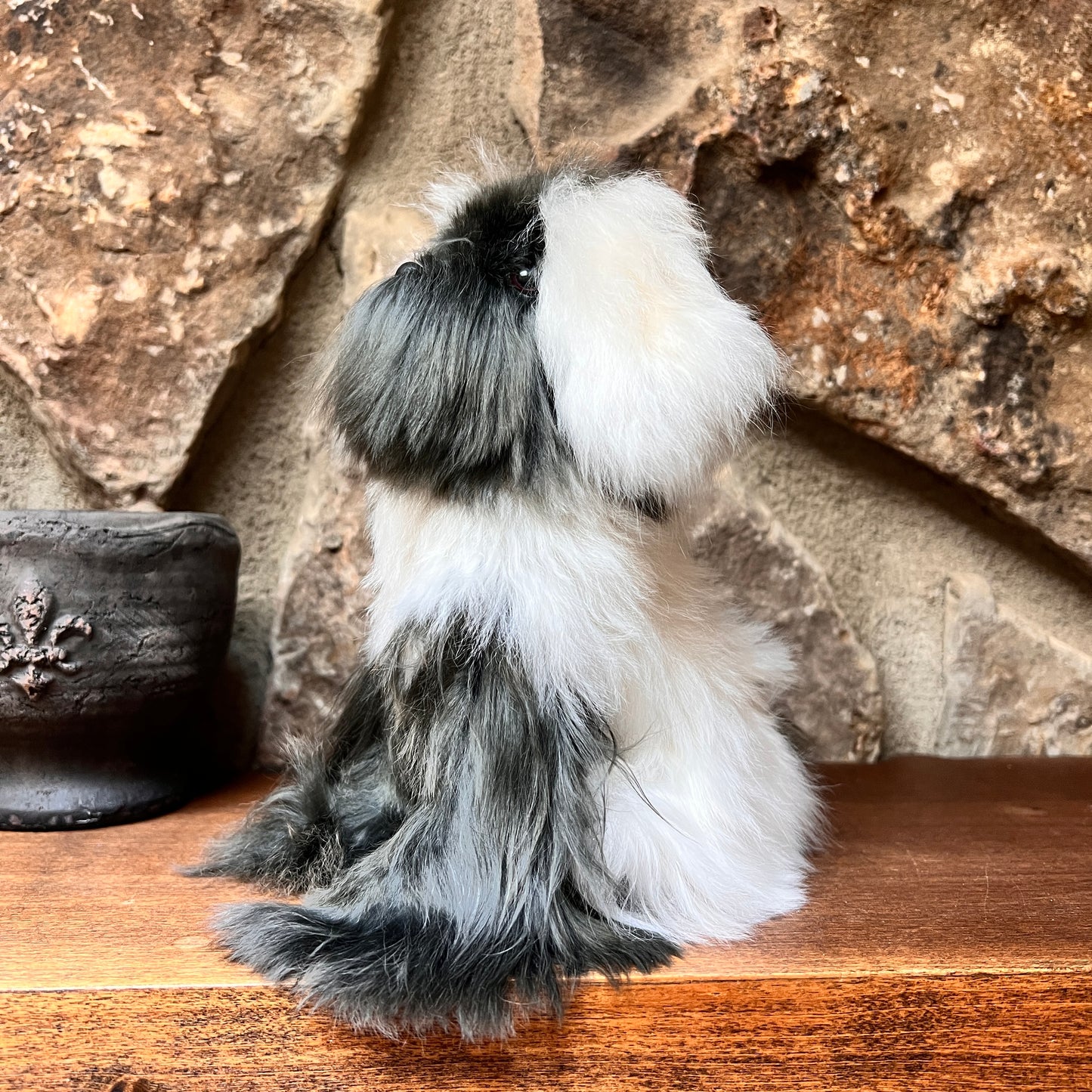 Medium Alpaca Fur Dog