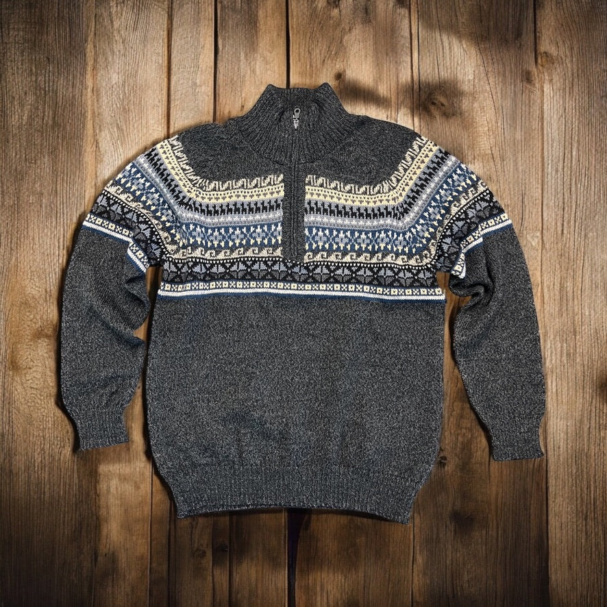 Quarter Zip ALPACA CUSCO Sweater.