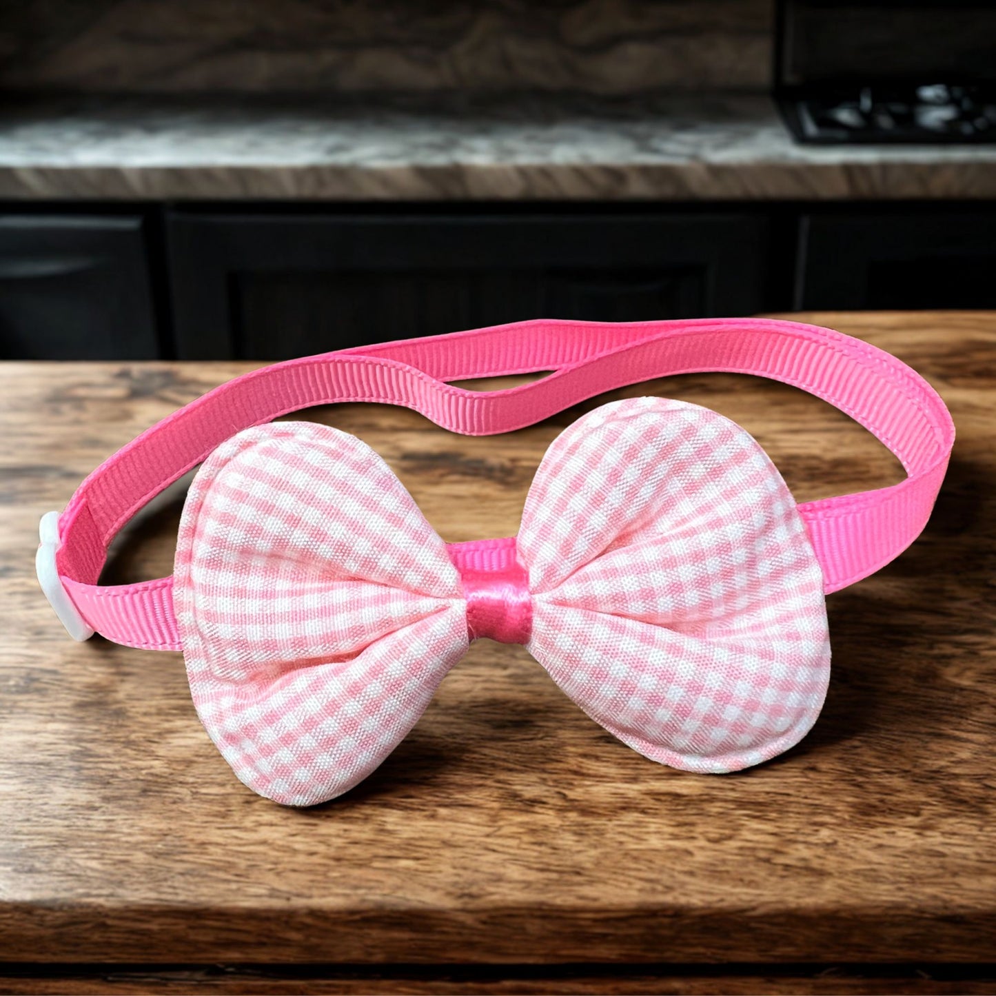 CUTIE PIE dog bows with strap.