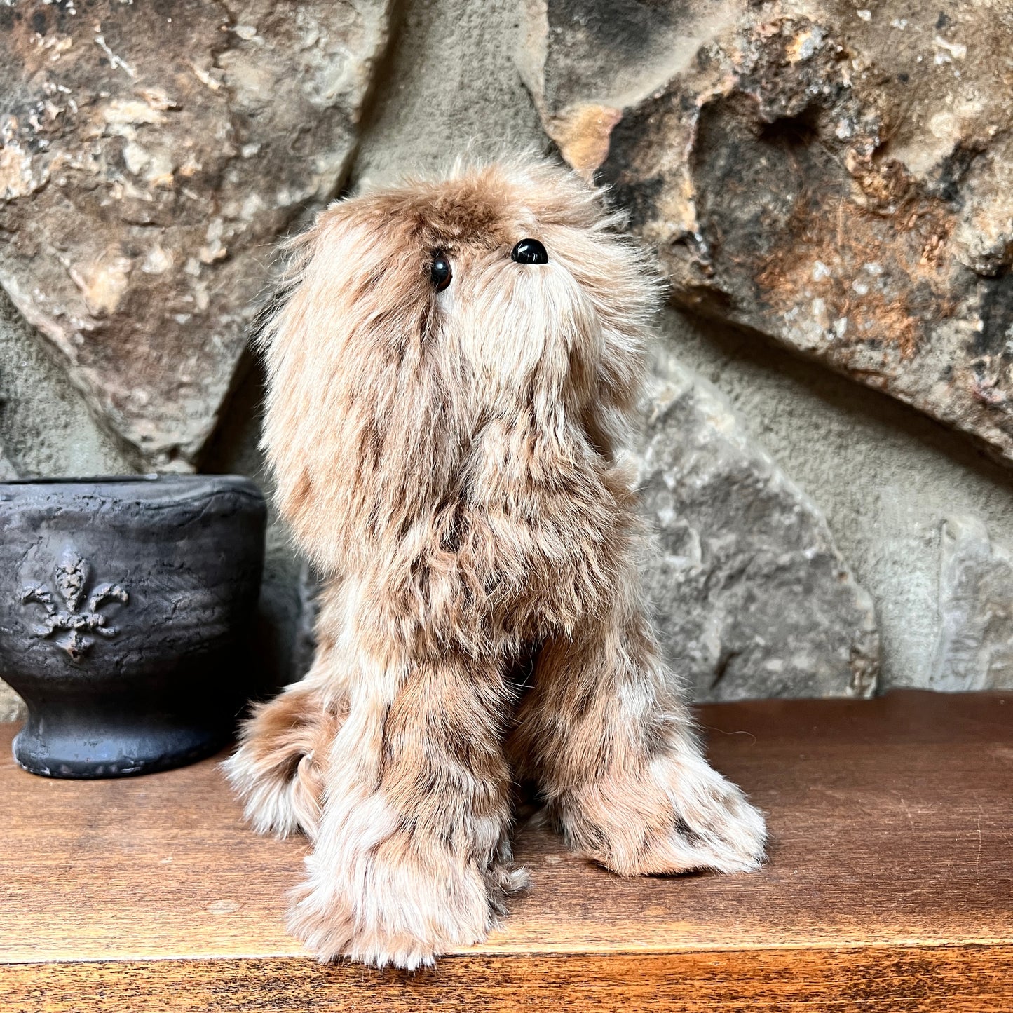 Medium Alpaca Fur Dog