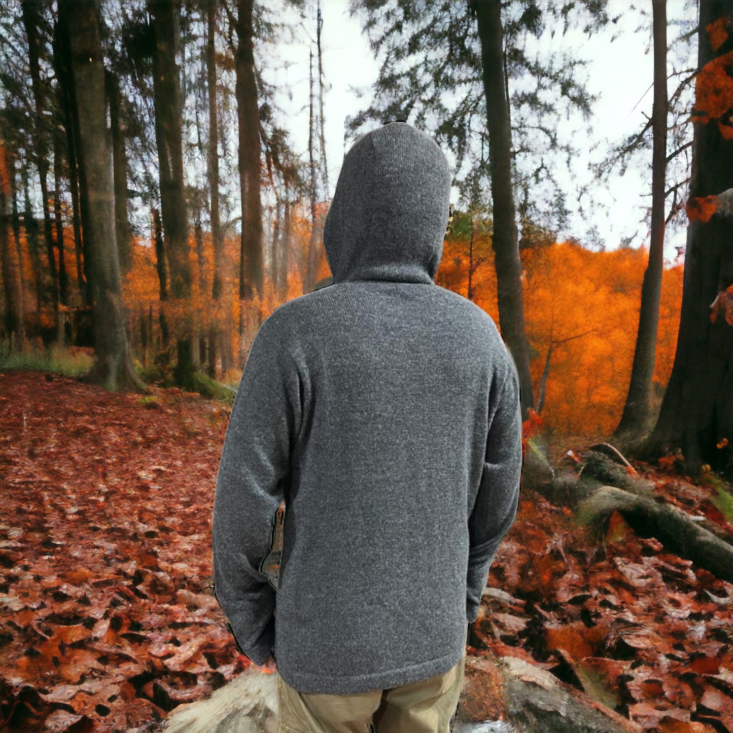 Peruvian Luxury ADVENTURER Alpaca Hoodie, unisex.