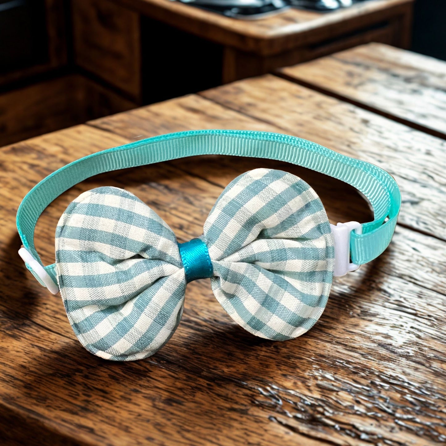 CUTIE PIE dog bows with strap.
