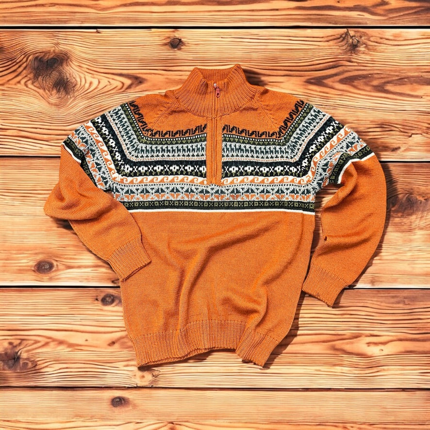Quarter Zip ALPACA CUSCO Sweater.