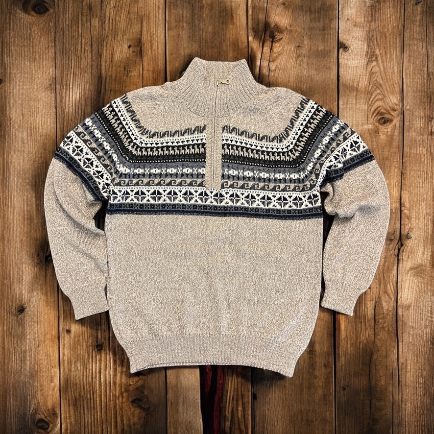 Quarter Zip ALPACA CUSCO Sweater.