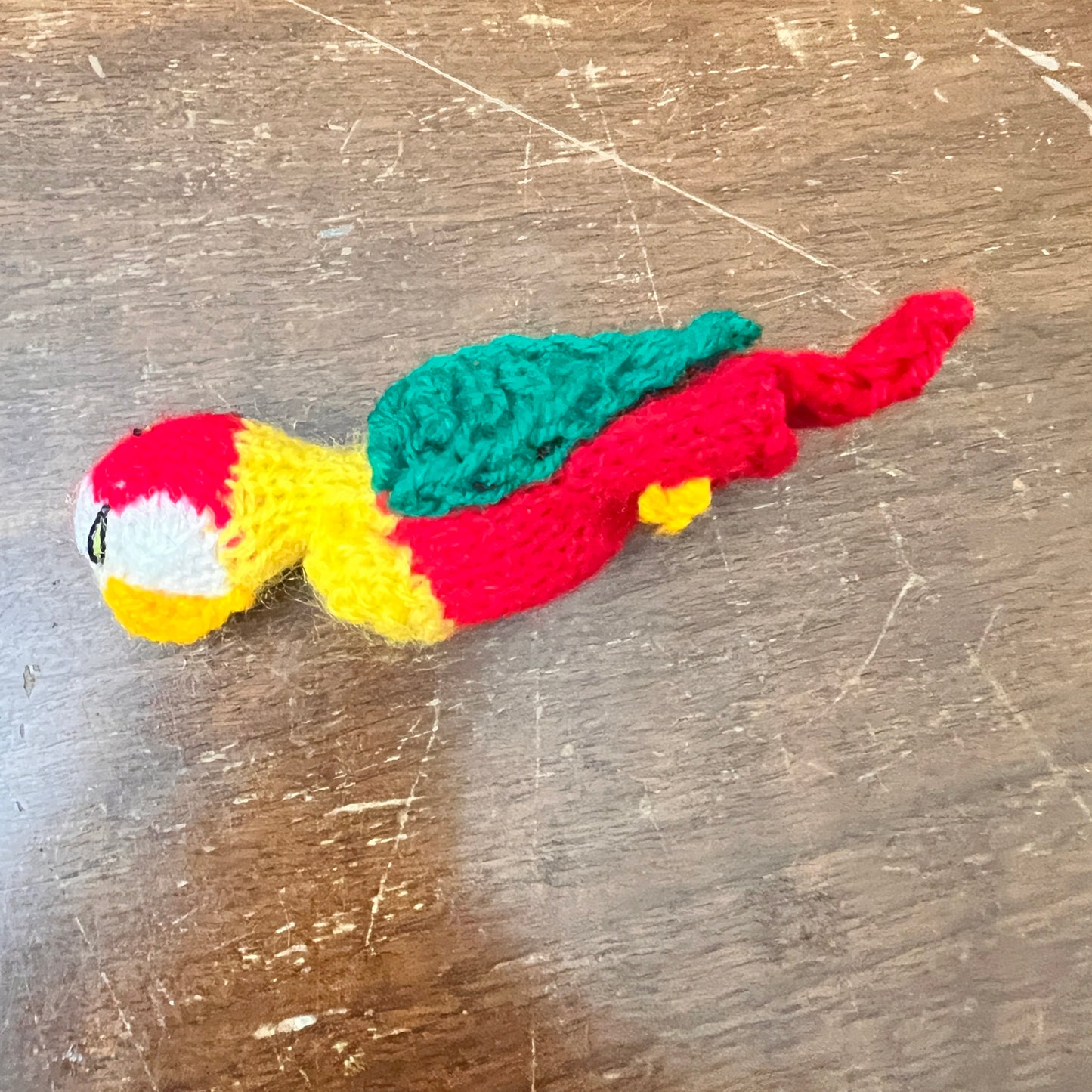 Hand Knit finger puppets