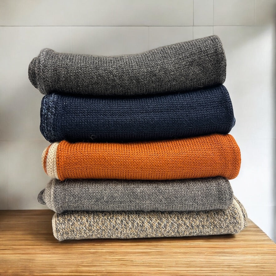 Luxury Alpaca DOBLE CARA Scarves.