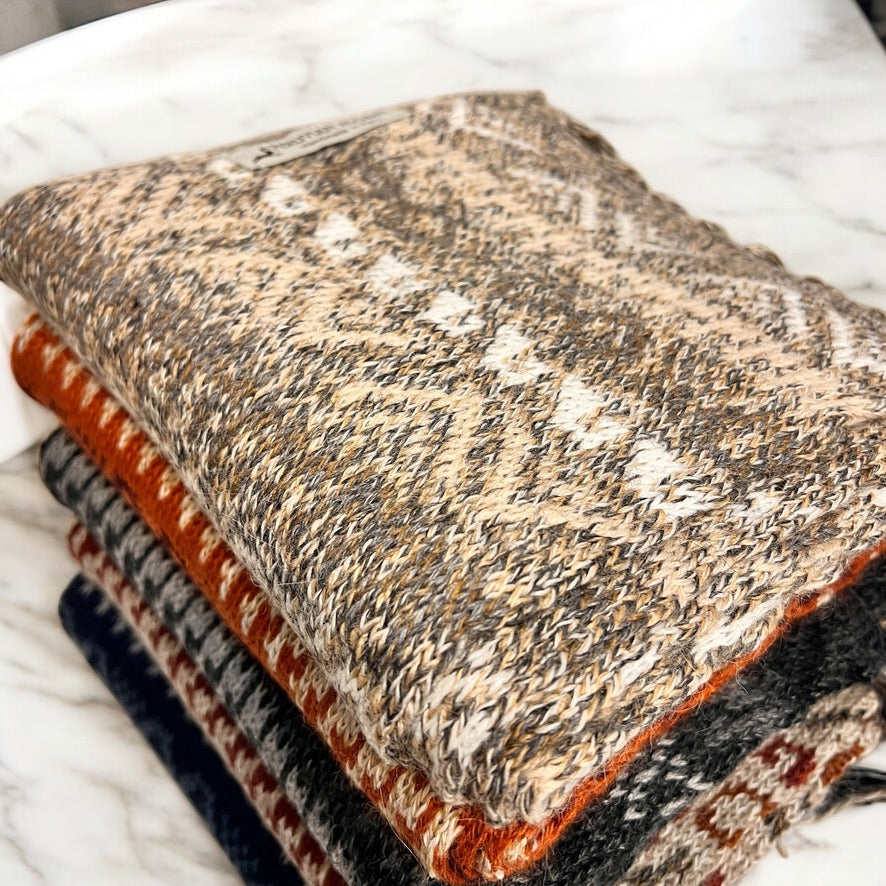 Luxury Alpaca Unisex Scarves