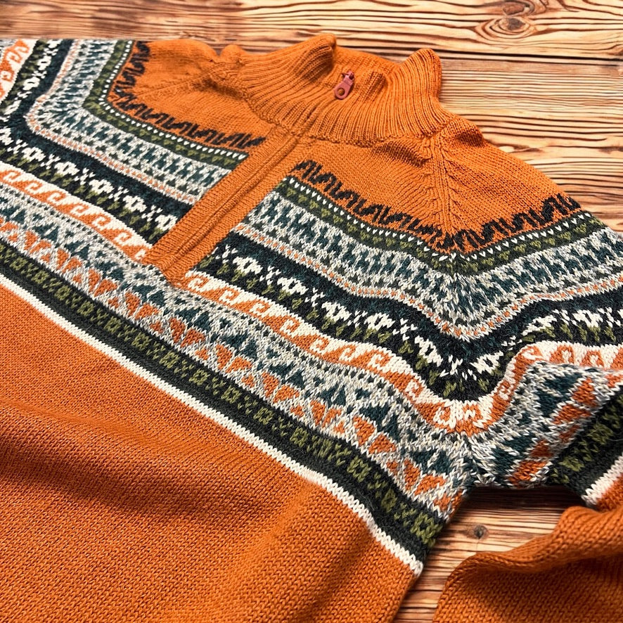 Quarter Zip ALPACA CUSCO Sweater.