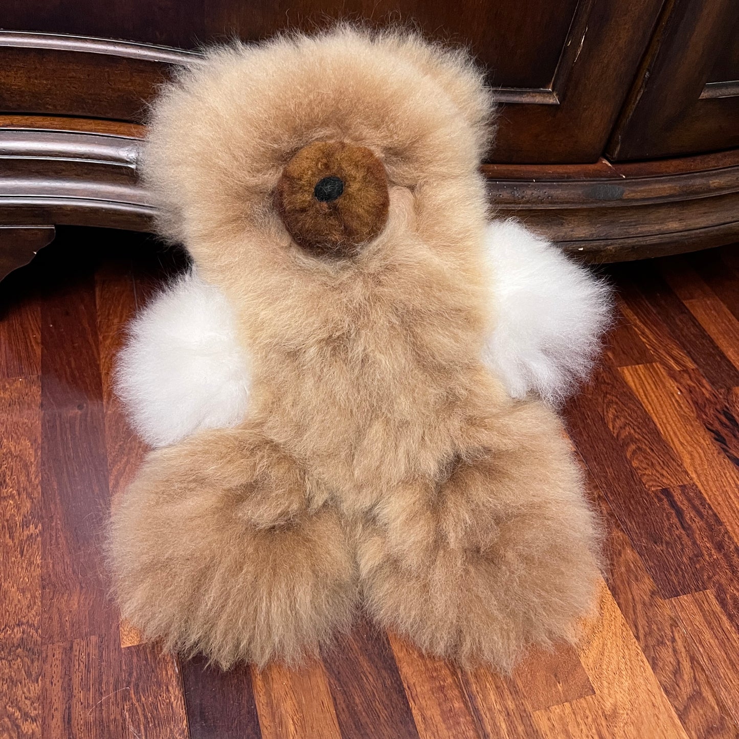 Handmade baby Alpaca fur bear