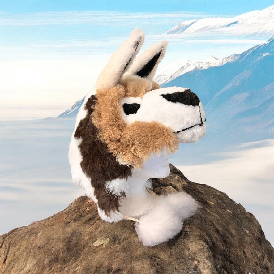 SPIRIT ANIMAL Luxury Peruvian Alpaca Fur Trapper Hat.