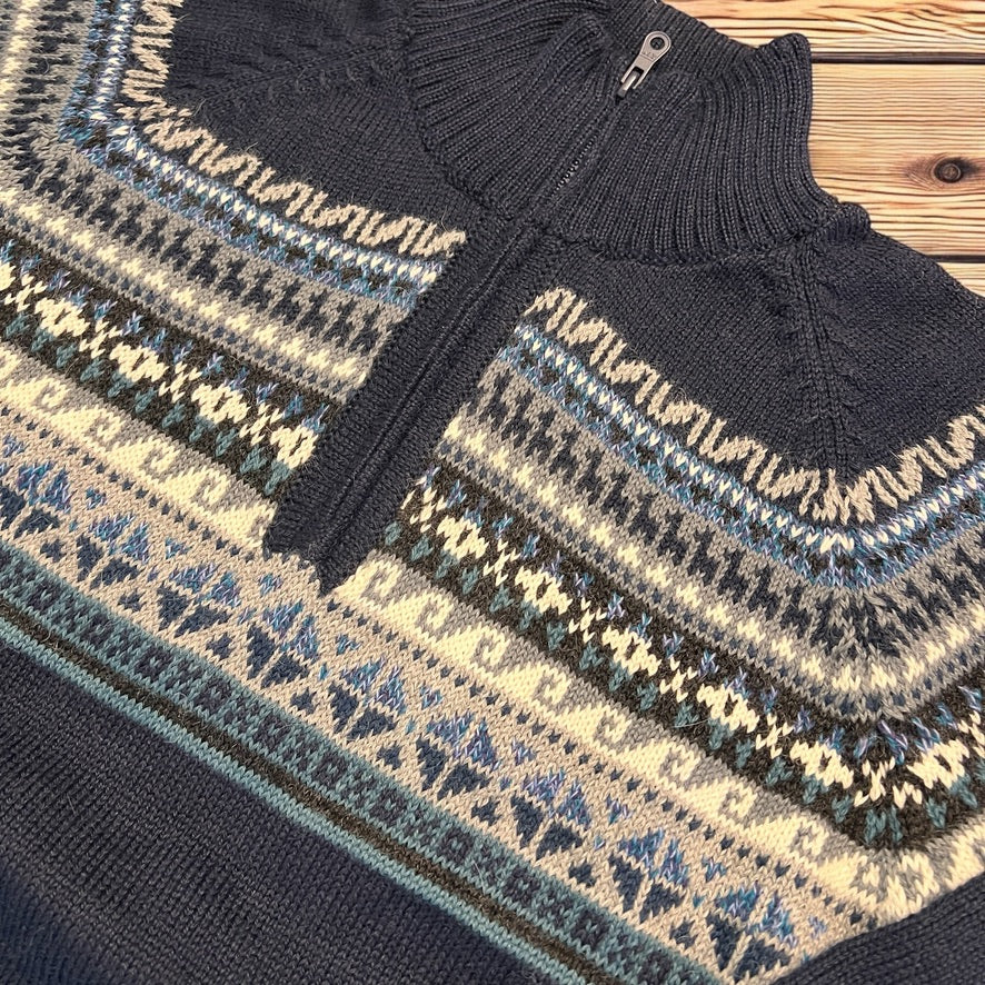 Quarter Zip ALPACA CUSCO Sweater.