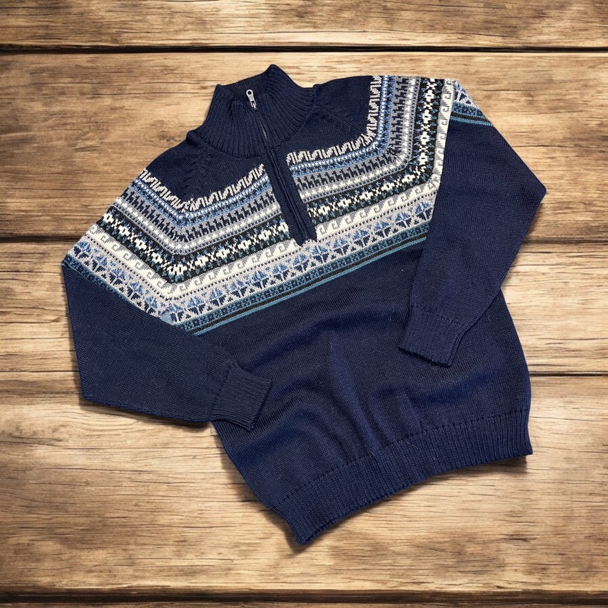 Quarter Zip ALPACA CUSCO Sweater.