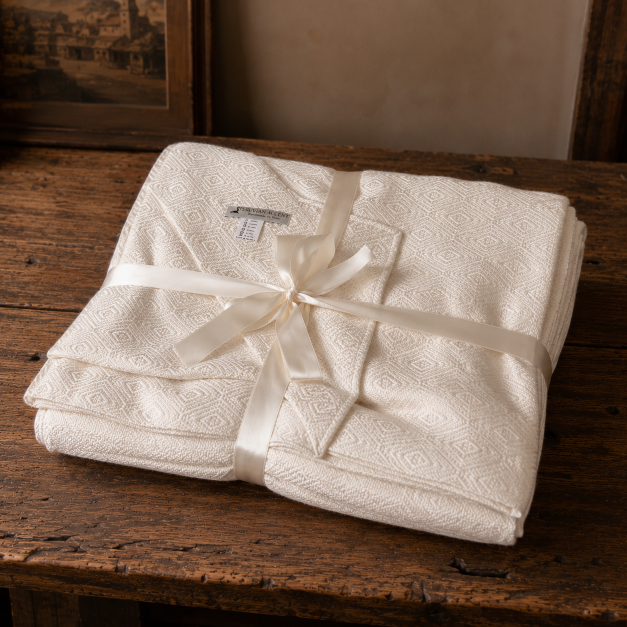Luxury Baby Alpaca Blanket | King & Queen Size | Handmade in Peru | Natural Heat-Regulating Bedding