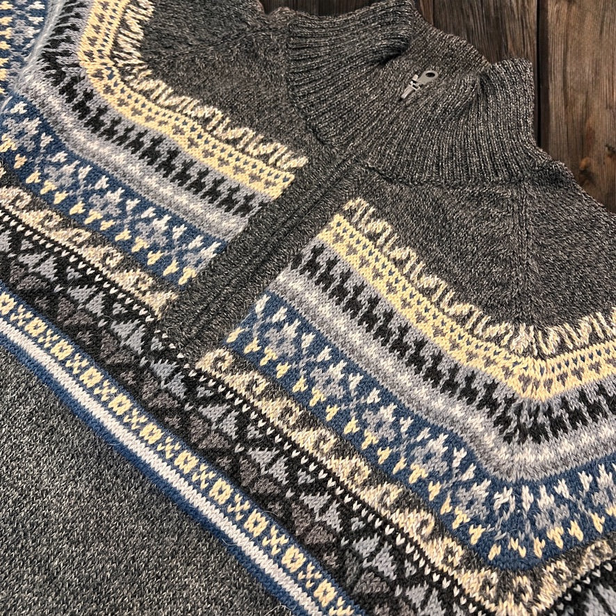 Quarter Zip ALPACA CUSCO Sweater.