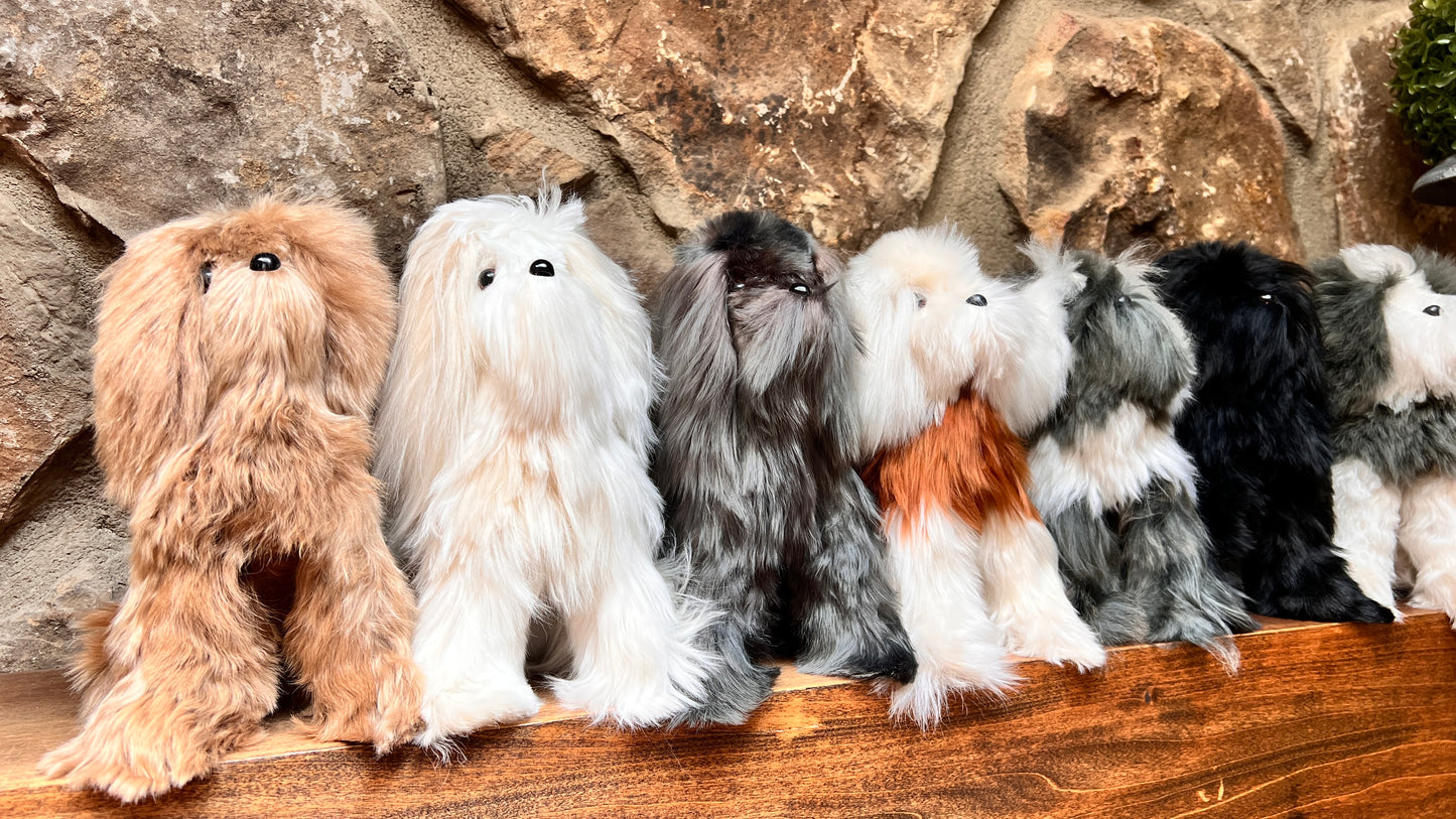 Medium Alpaca Fur Dog