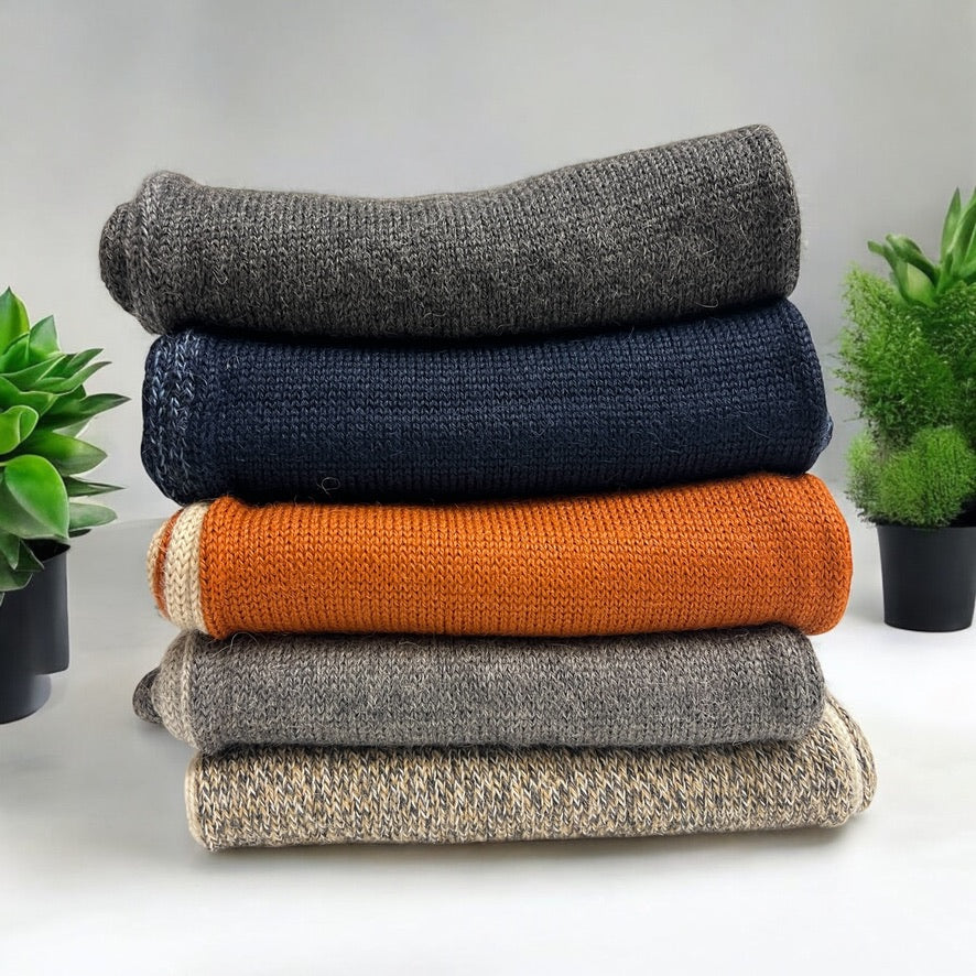 Luxury Alpaca DOBLE CARA Scarves.