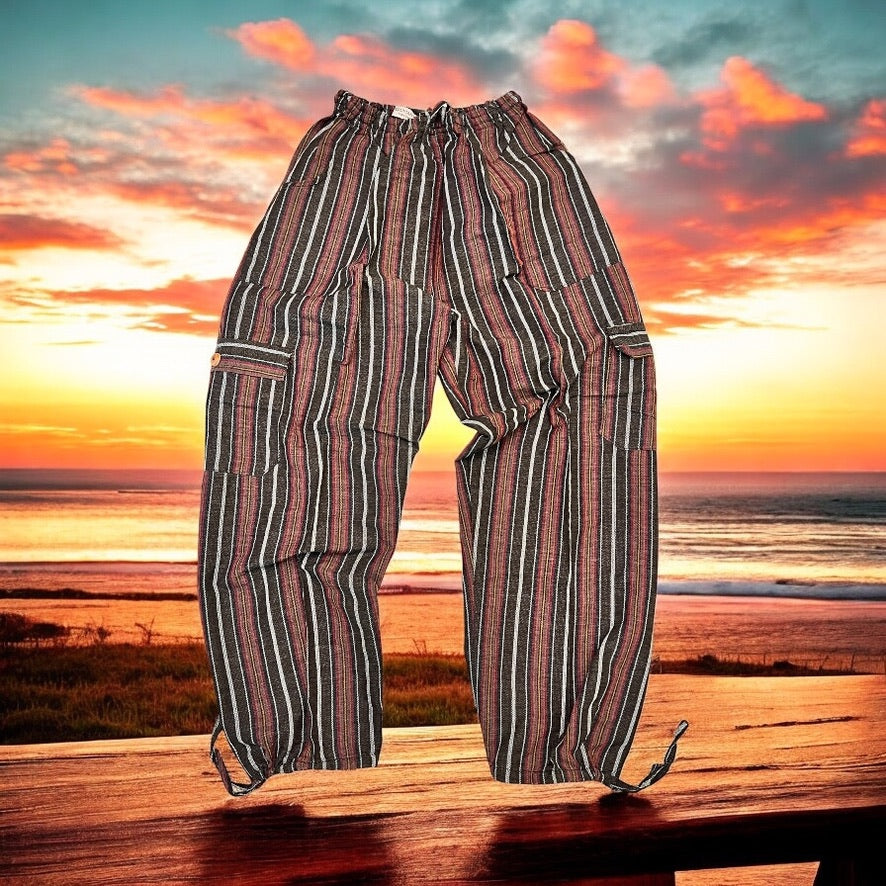 Hippie Yoga Harem Boho Comfy Pants- unisex - Size S