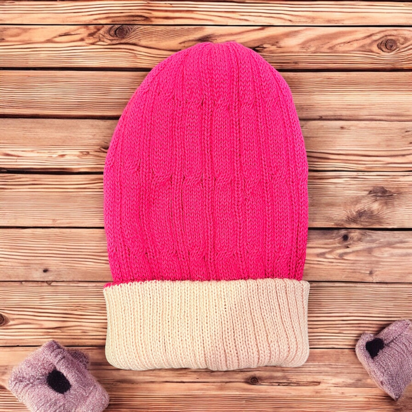 Luxury Reversible Alpaca Beanies - Unisex