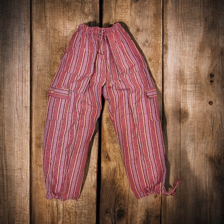 Hippie Yoga Harem Boho Comfy Pants- unisex - Size S