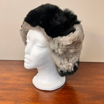 Luxury Peruvian Alpaca Fur Trapper Hat.