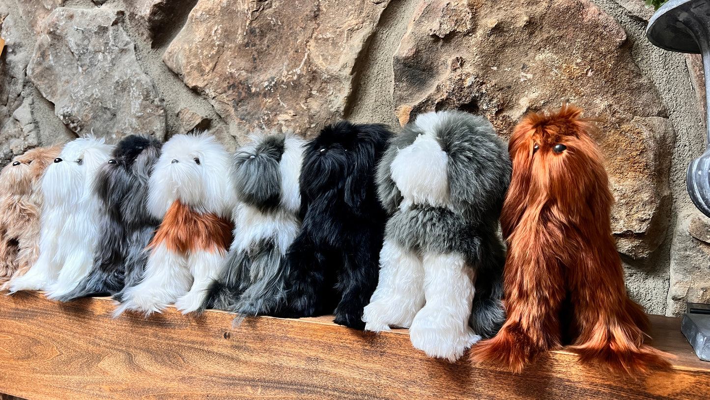 Medium Alpaca Fur Dog