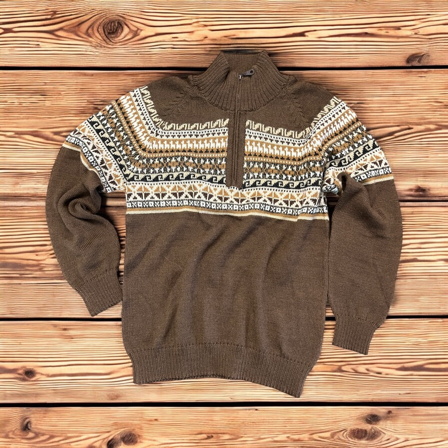 Quarter Zip ALPACA CUSCO Sweater.