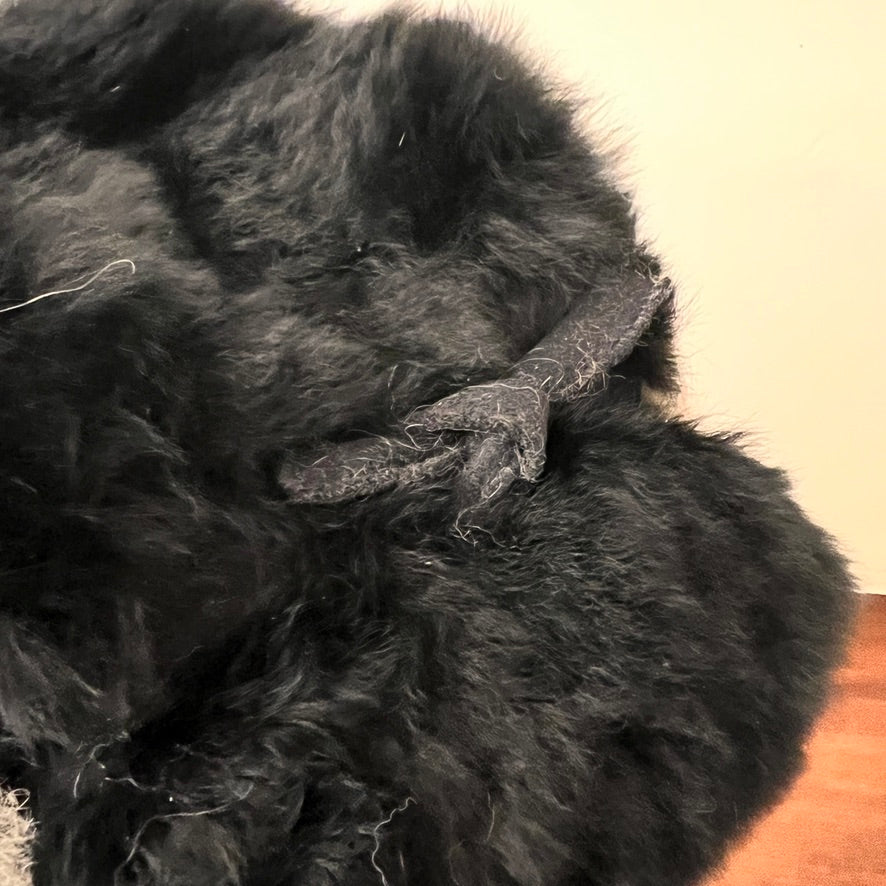 Luxury Peruvian Alpaca Fur Trapper Hat.