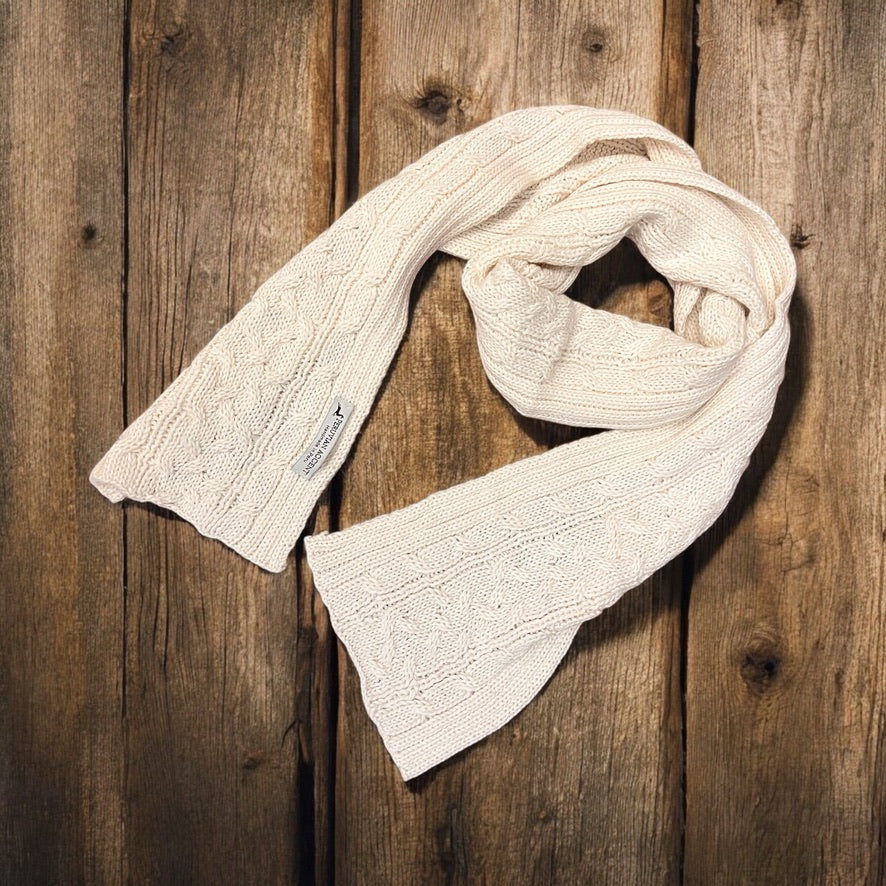 Luxury Alpaca TRENZA Scarves.