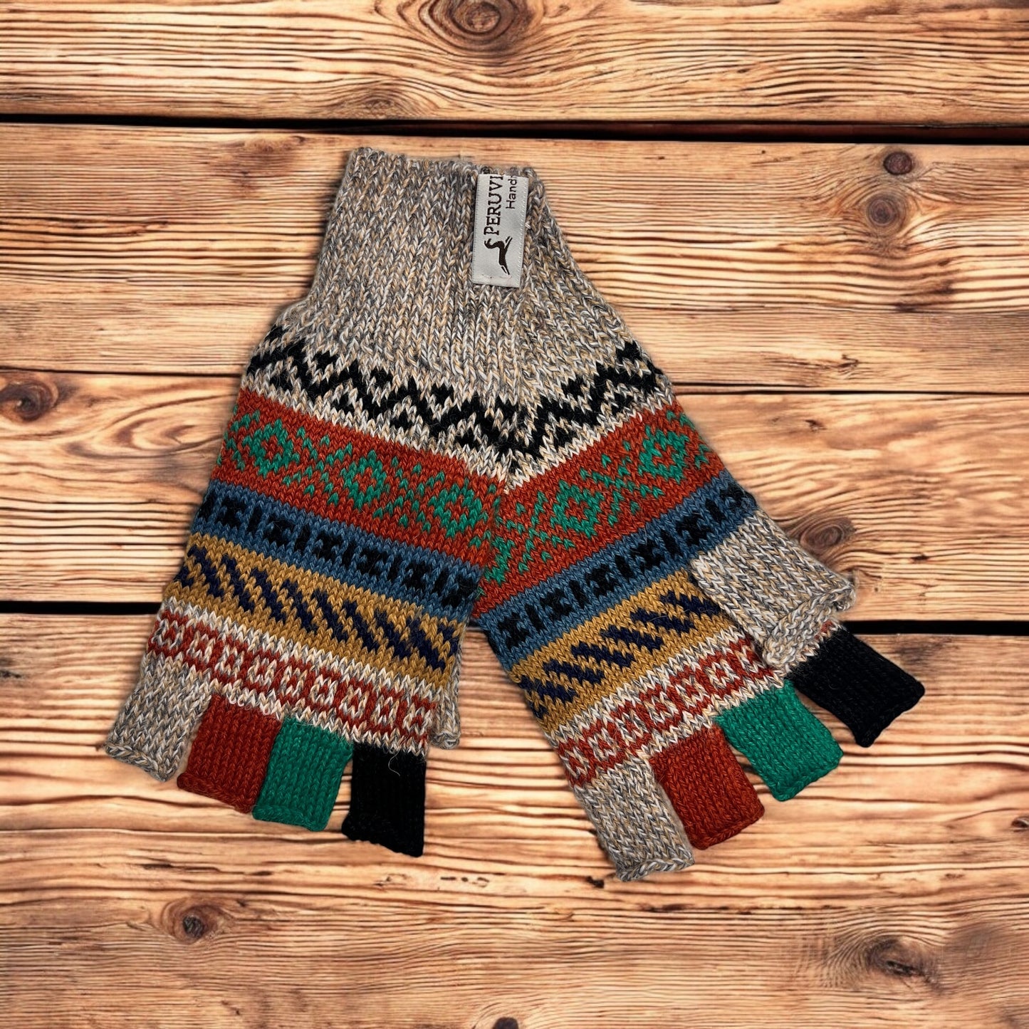 Alpaca Fingerless gloves. Unisex. (multiple colors)