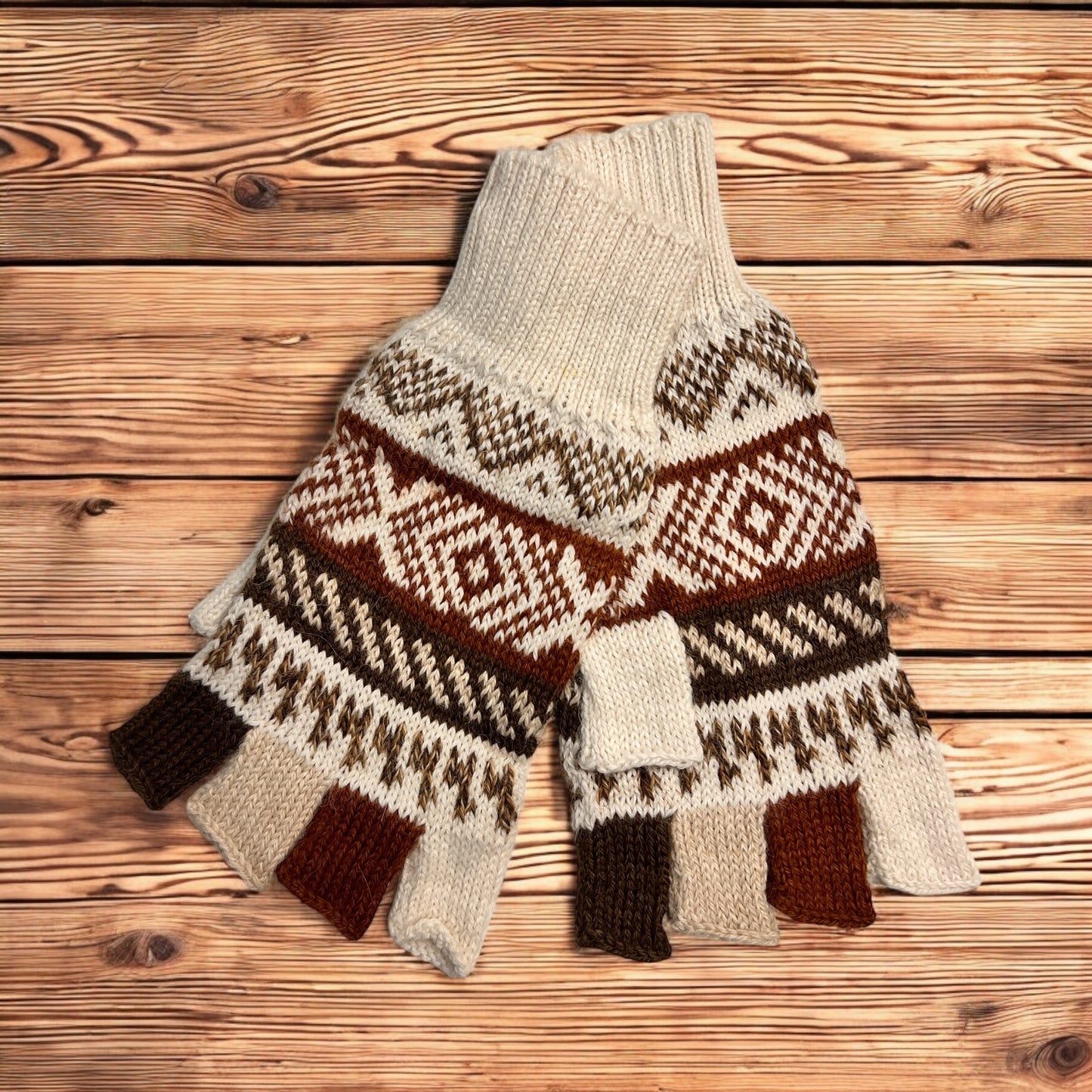 Alpaca Fingerless gloves. Unisex. (multiple colors)