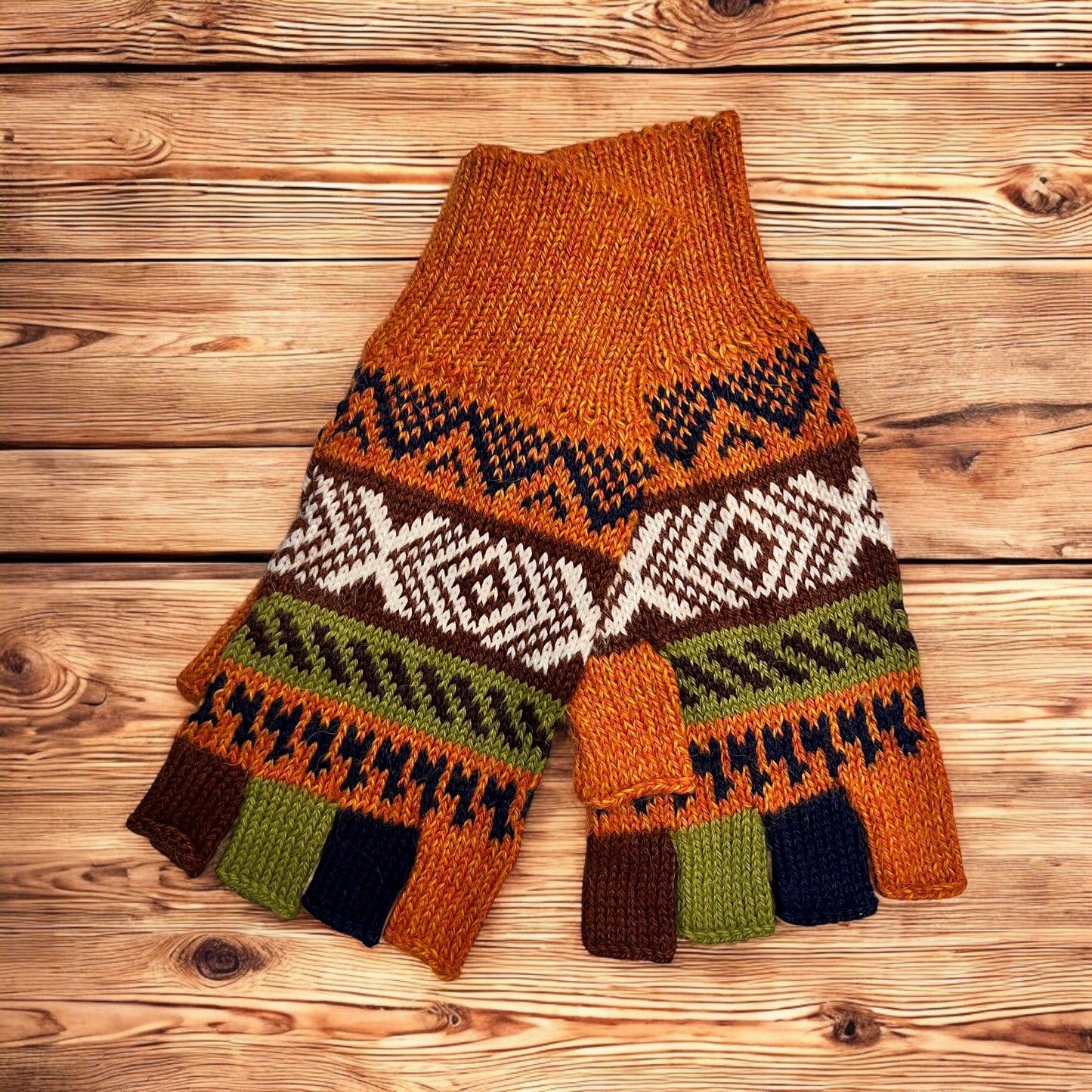 Alpaca Fingerless gloves. Unisex. (multiple colors)