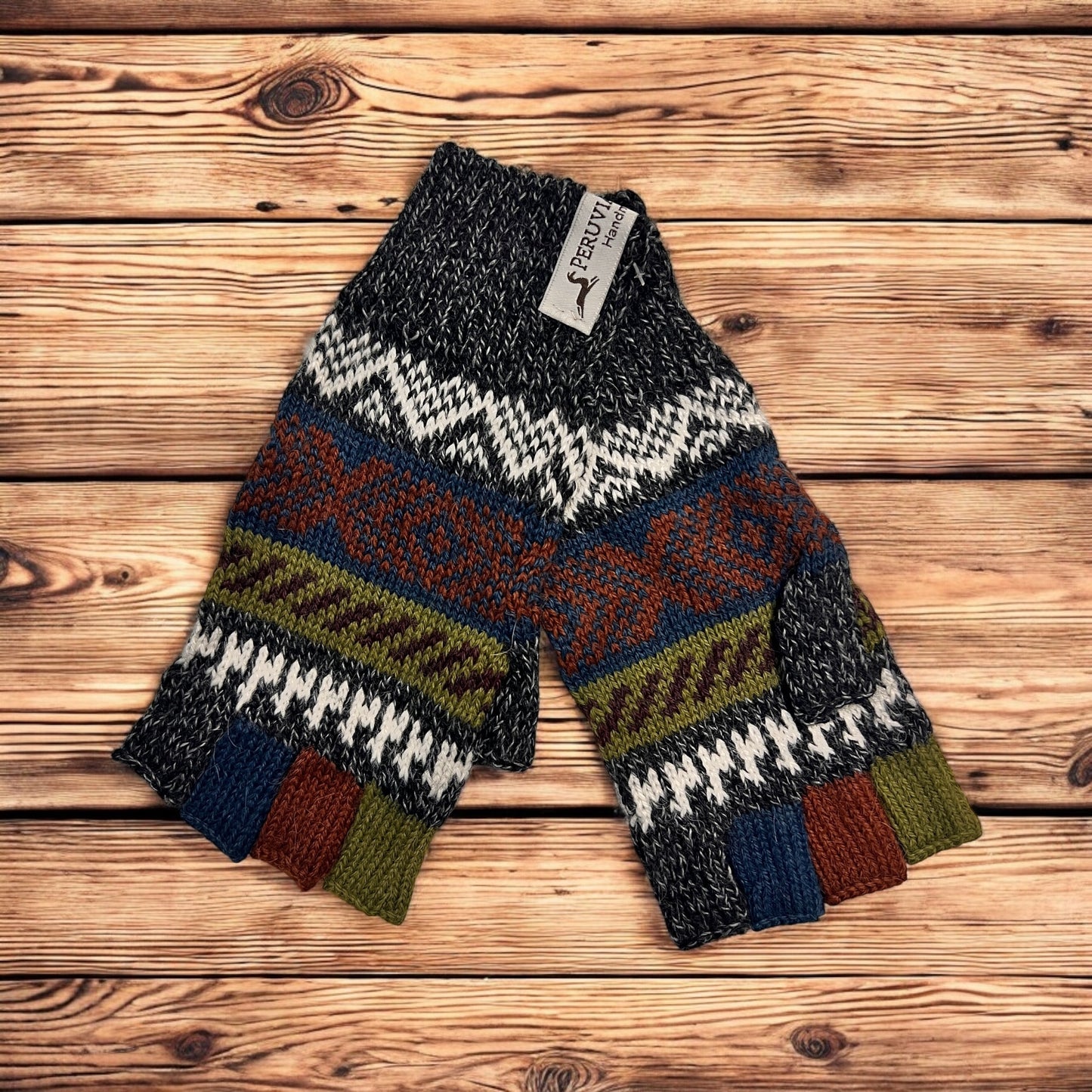 Alpaca Fingerless gloves. Unisex. (multiple colors)