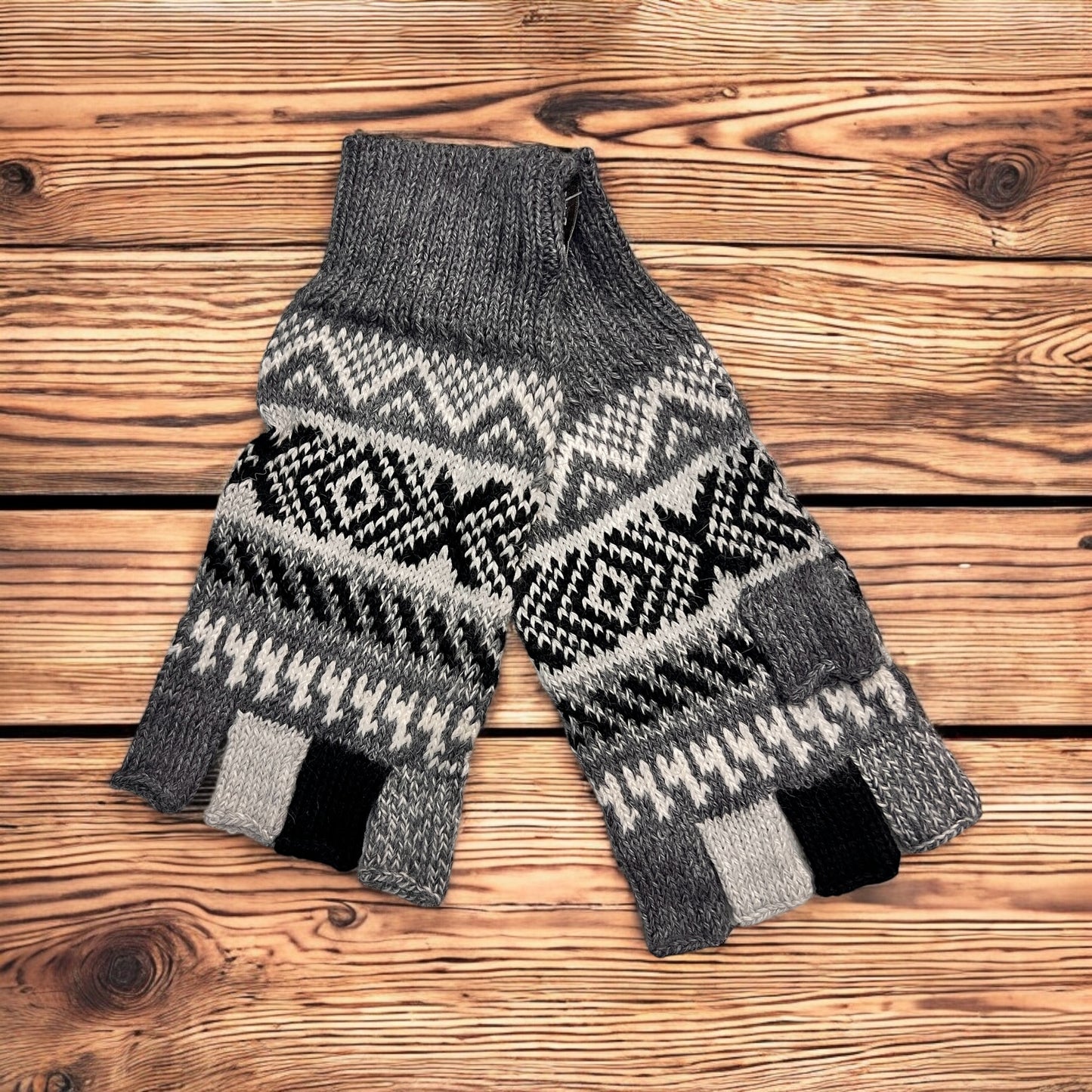 Alpaca Fingerless gloves. Unisex. (multiple colors)