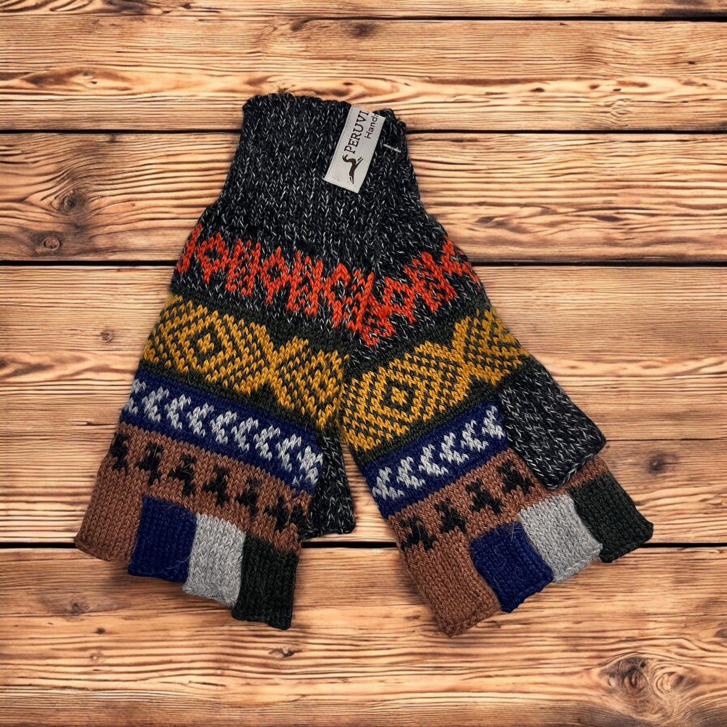 Alpaca Fingerless gloves. Unisex. (multiple colors)