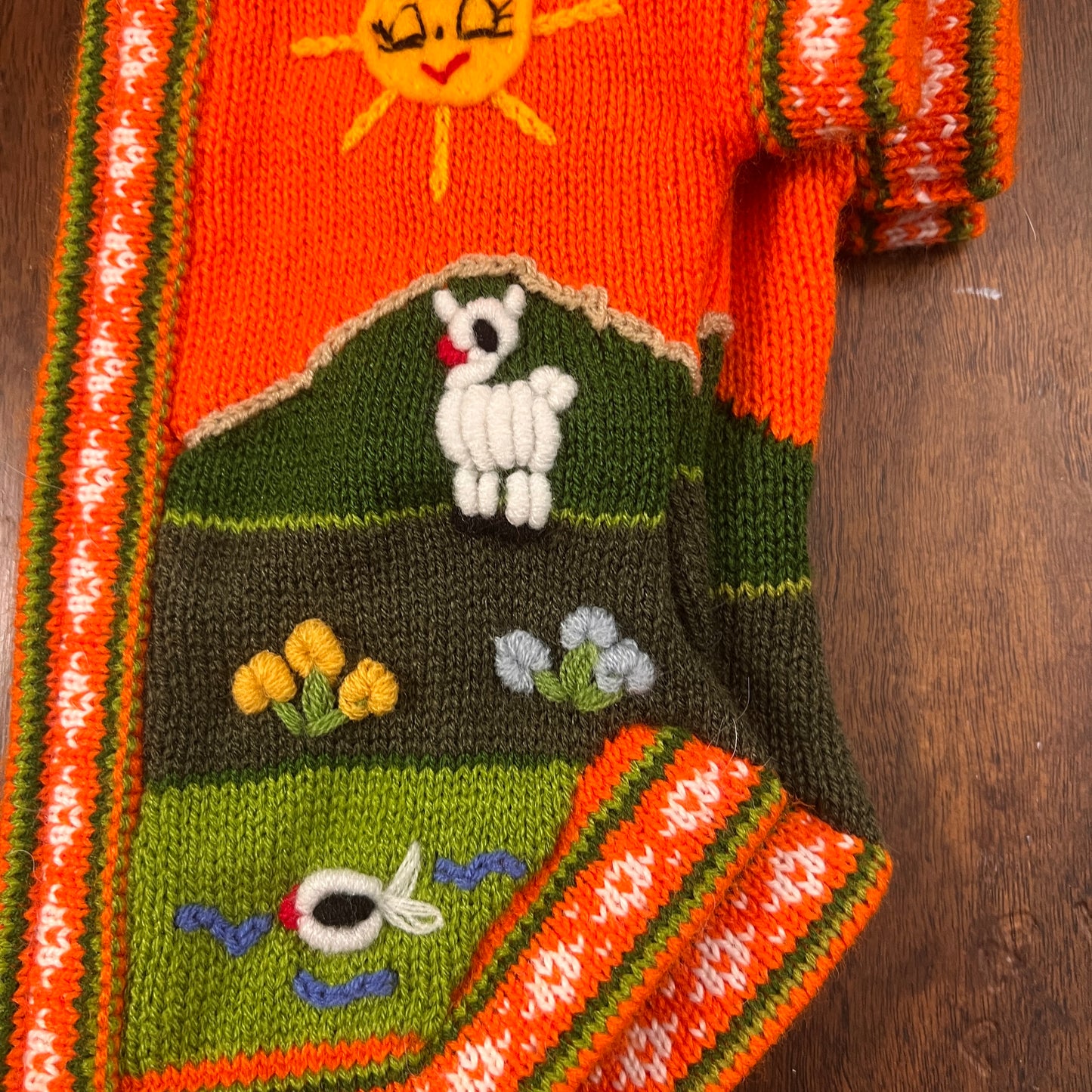PUMPKIN SPICE Doggie Sweater Handmade Zip Up The Back Design.