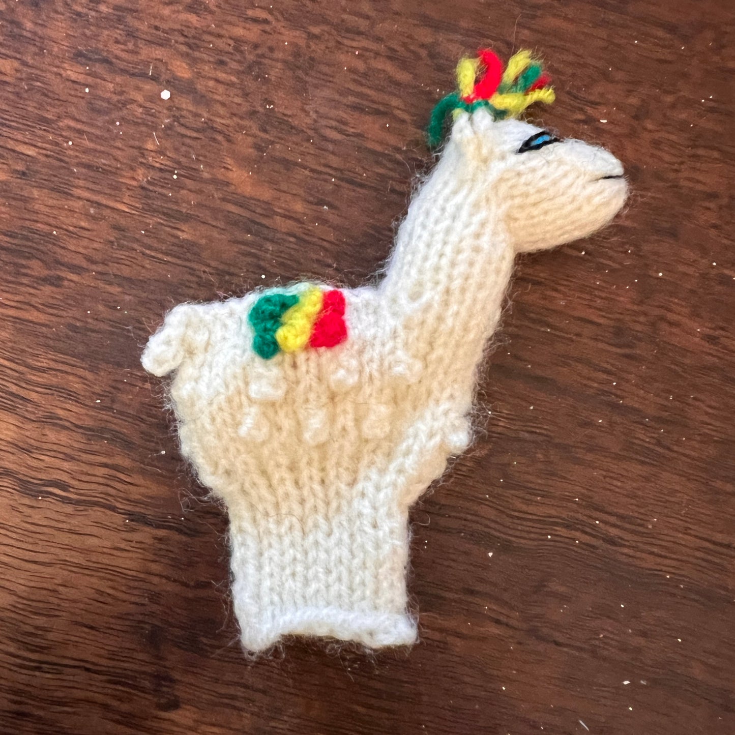 Hand Knit finger puppets