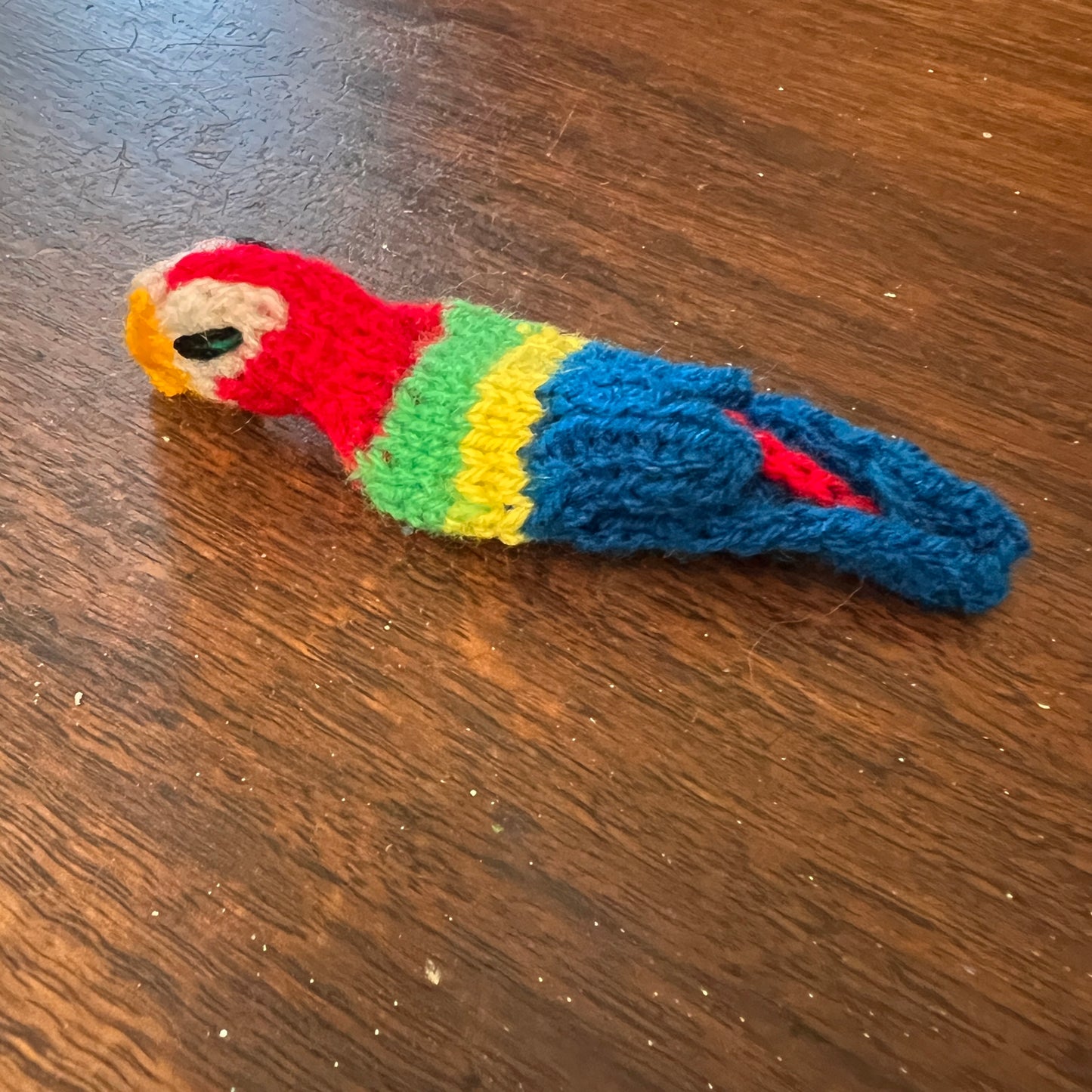 Hand Knit finger puppets